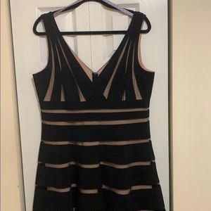 Black cocktail dress